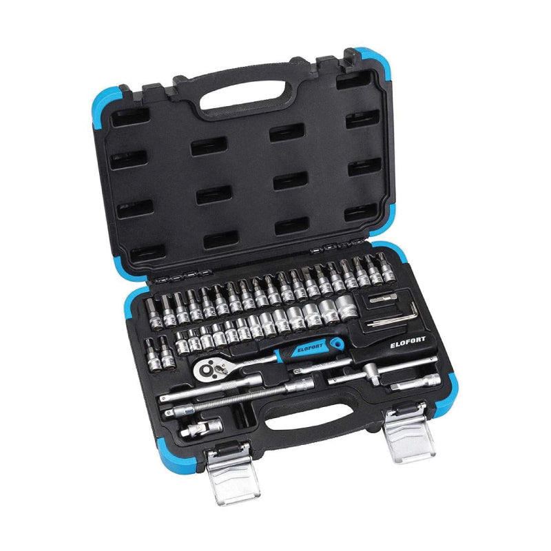 JOGO CHAVES CAIXA 1/4" 4-14mm (46PCS)