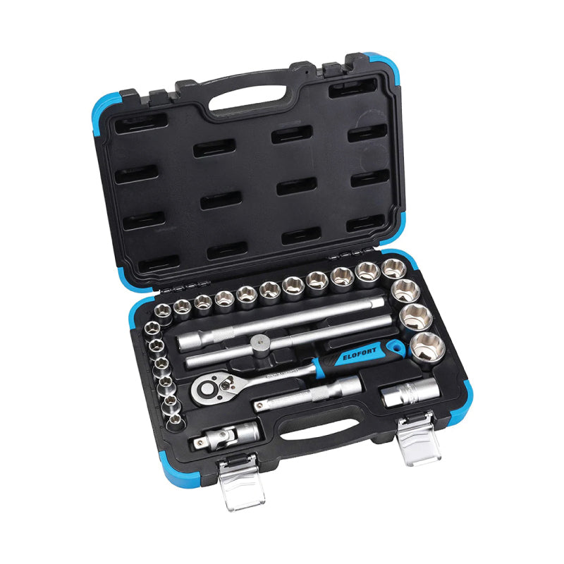 JOGO CHAVES CAIXA 1/2" 8-32MM (26PCS)