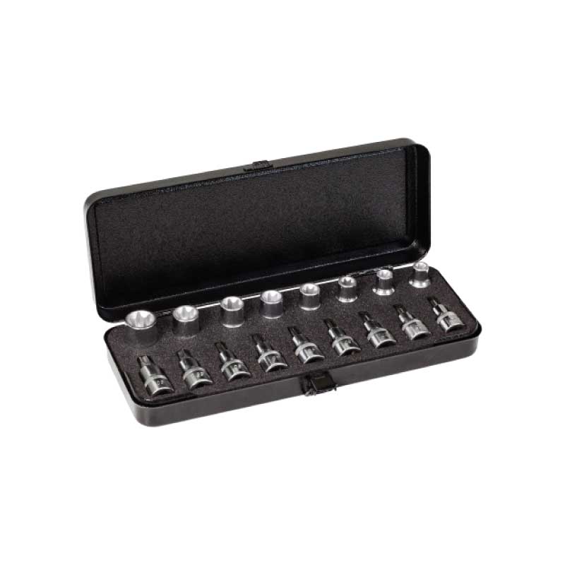 ELORA 770-TXE – Jogo de Chaves de Caixa TORX® 1/2" 17 Peças
