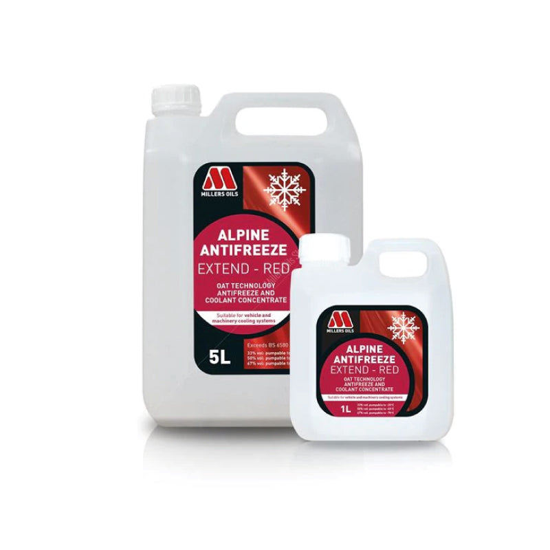 ALPINE ANTIFREEZE EXTEND CONCENTRADO VERMELHO - 5L