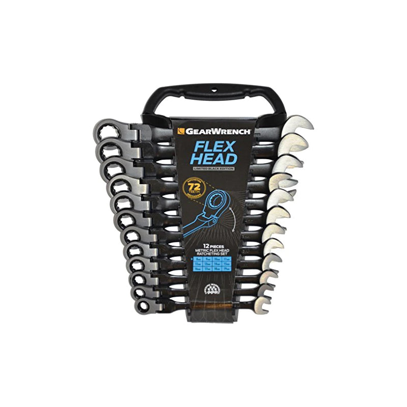 JOGO CHAVES BOCA LUNETA C/ROQUETE FLÉXIVEL 8-19MM 12PCS