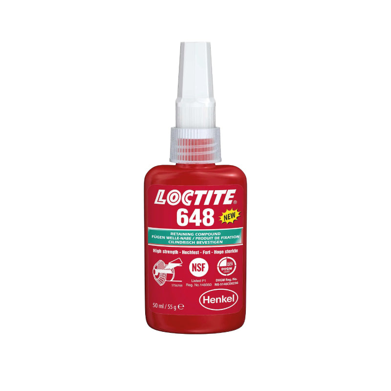 LOCTITE 648 RETENTOR ROLAMENTOS ALTA RESISTENCIA 50ML