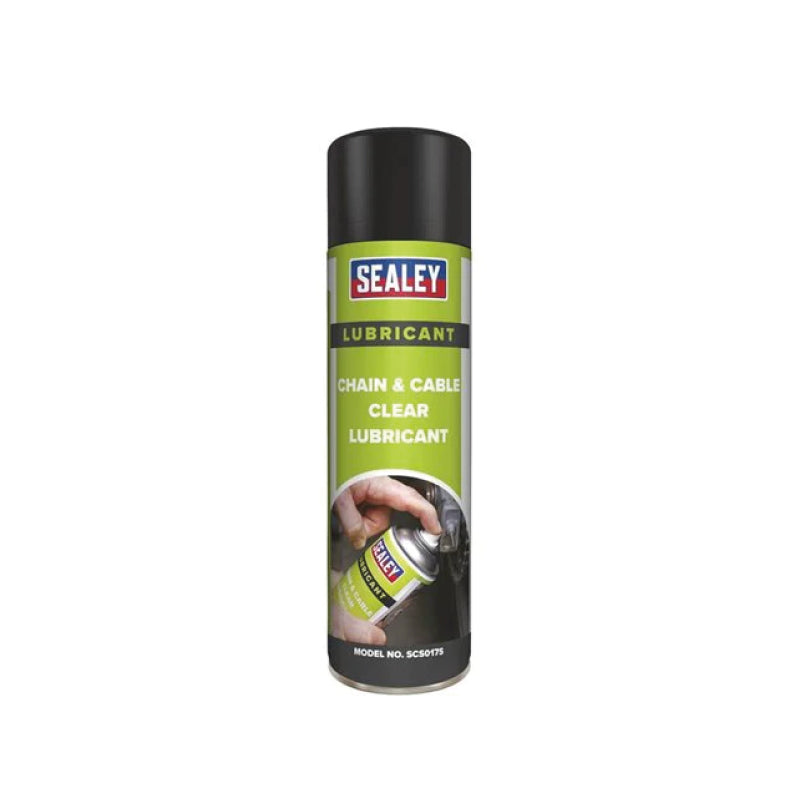 LUBRIFICANTE TRANSPARENTE PARA CORRENTES E CABOS 500ML
