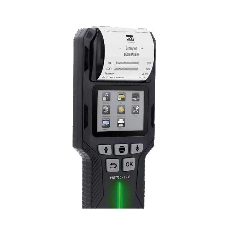 GYS PBT 710 – Testador de Baterias 12 V com Impressora
