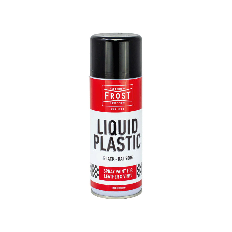 FROST TINTA PLÁSTICA LÍQUIDA - PRETO (AEROSSOL 400ML)