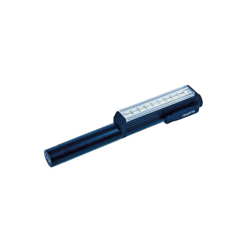 LANTERNA LED TIPO CANETA EM ALUMINIO 9 Leds - 140 Lumens