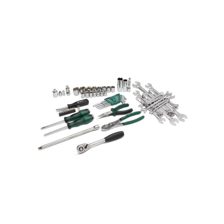 KIT FERRAMENTAS AUTO 56PCS