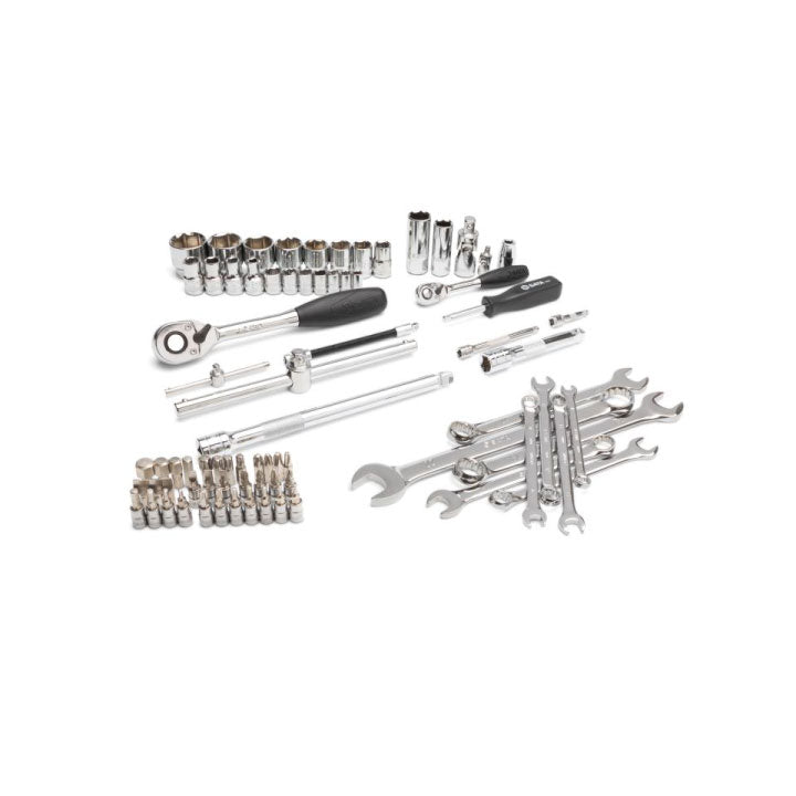 JOGO CHAVE CAIXA 1/4"-1/2" 76PCS.