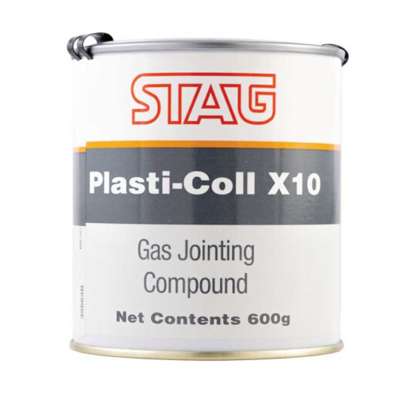 STAG Plasti-Coll X10G Composto de Vedação para Gás 600 g