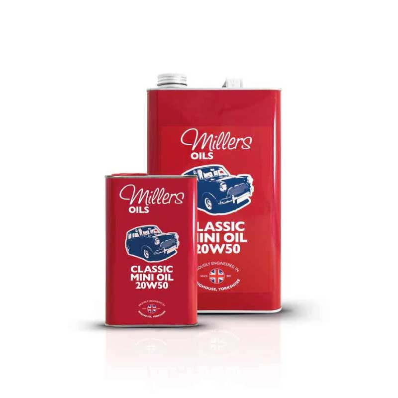 Millers Oils Classic Mini Oil 20W-50 | Óleo Mineral para Mini Clássico