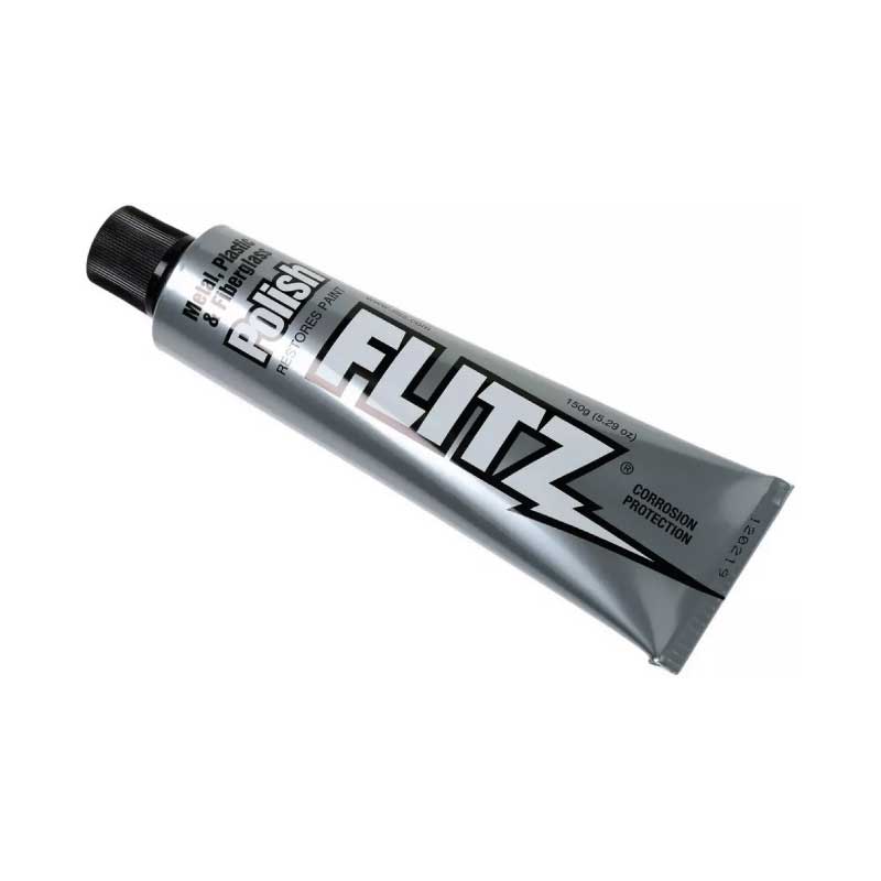 FLITZ Polidor para Metal, Plástico, Fibra de Vidro e Pintura 150 g