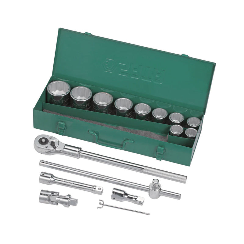 JOGO CHAVES CAIXA 3/4" 15PCS 30-60MM