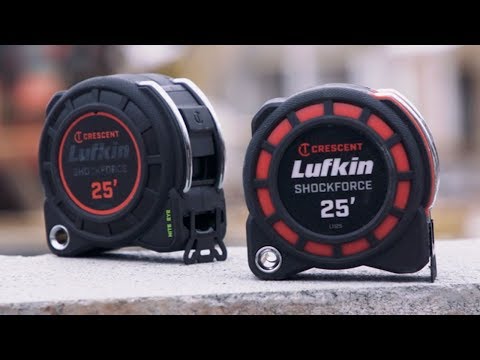 LUFKIN L1125CME2 Fita Métrica Shockforce 8 m × 30 mm Dupla Face