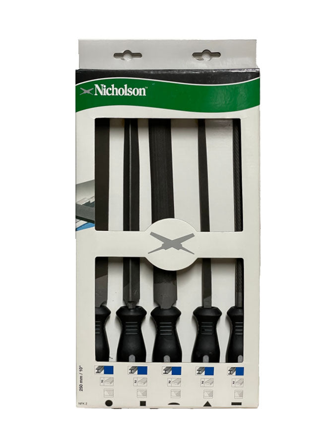 JOGO LIMAS 250MM 10" NFK2 (5PCS)