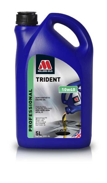 ÓLEO MOTOR TRIDENT semi-sintético 10w40 - 5LT