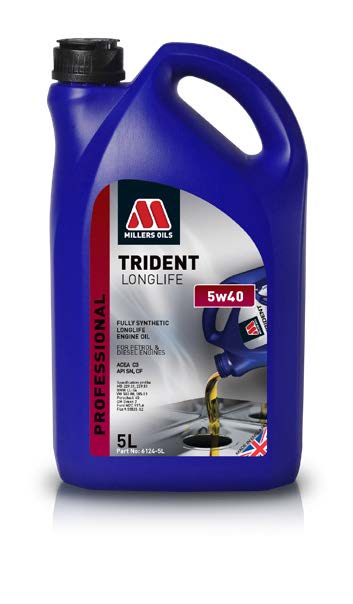 ÓLEO MOTOR TRIDENT LONGLIFE 5w40 - 5LT