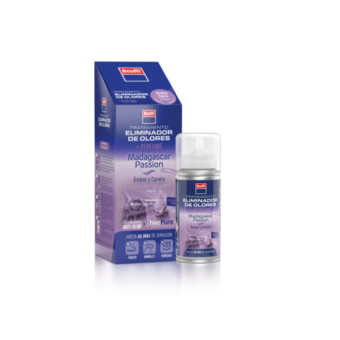 SPRAY ELIMINAÇÃO ODOR VIATURAS BRISA MADAGASCAR PASSION (150ML)