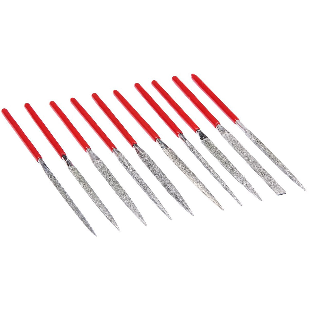 Jogo de Limas Diamantadas 140MM - 10pcs