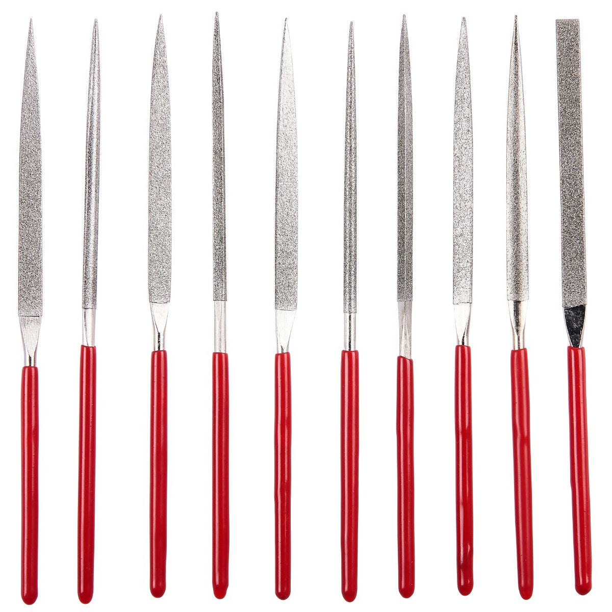 Jogo de Limas Diamantadas 140MM - 10pcs
