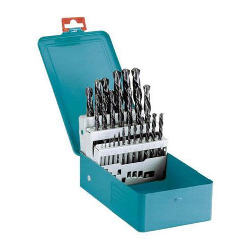 JOGO BROCAS HSS-R DIN 338 ø 1,0 ~ 13,0 x 0,5 mm - 25pcs
