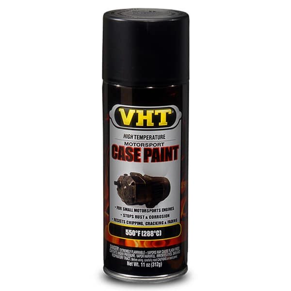 VHT Satin Black Oxide Case Paint Motorcycle
