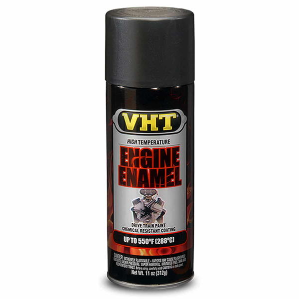 VHT TINTA ESMALTE P/MOTOR COR GM PRETO SATINADO - ALTA TEMPERATURA