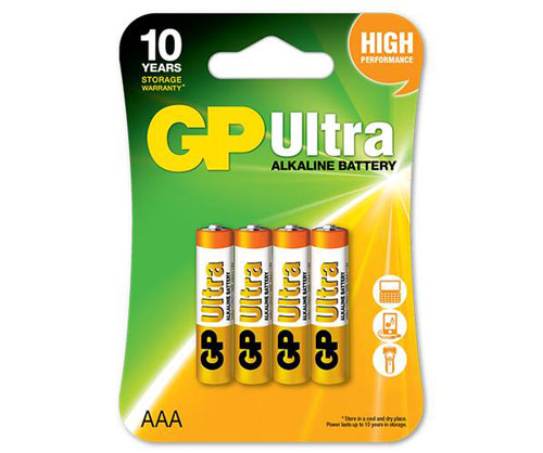 Pilhas AAA (LR03) 1.5V Pack 4