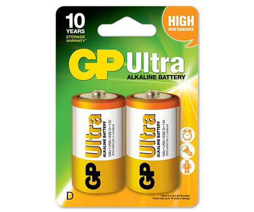 Pilhas D (LR20) 1.5V Pack 2