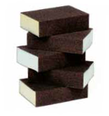 Esponja Lixa Fina 95x70x25mm