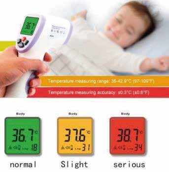 TERMÔMETRO DE INFRAVERMELHOS