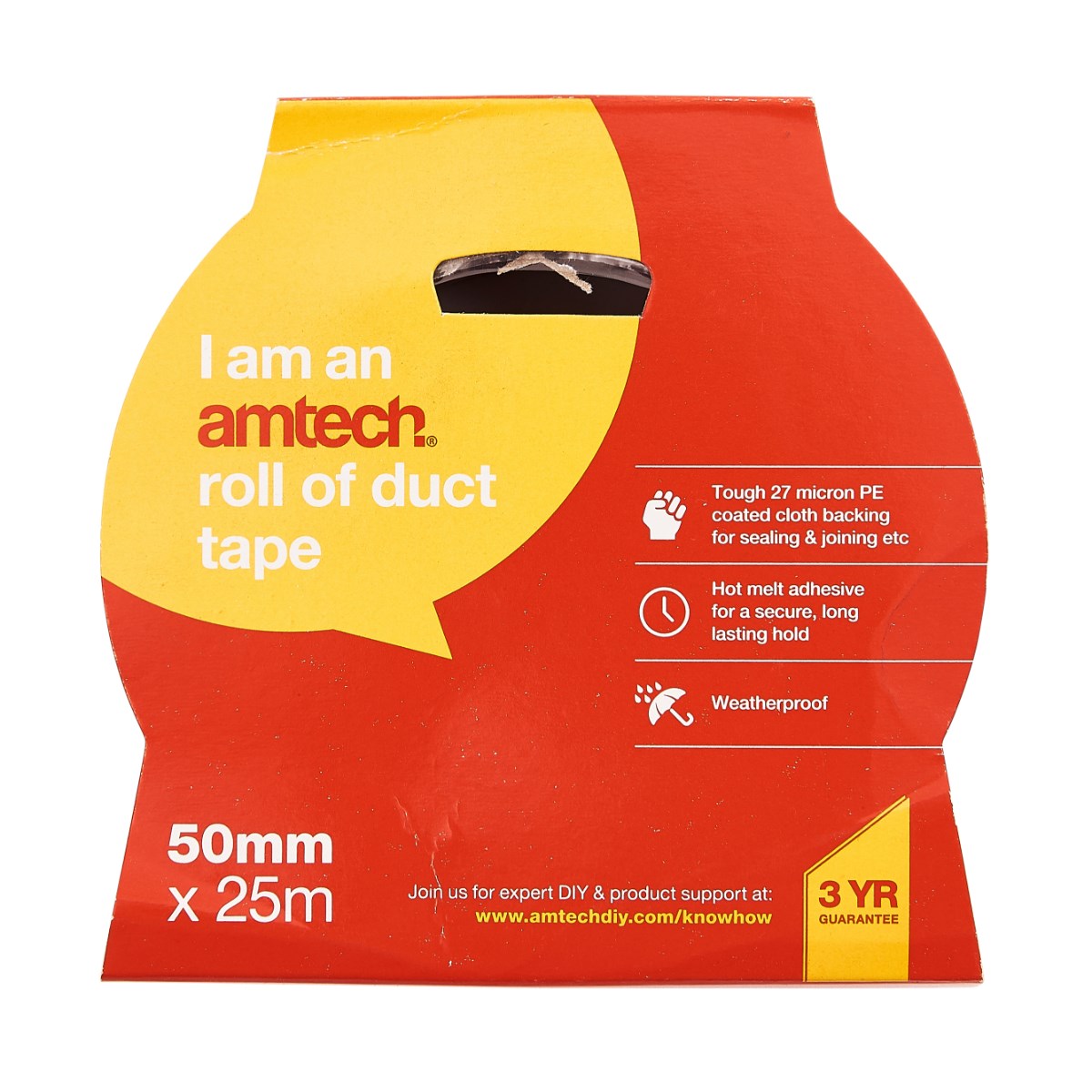 Fita Americana Adesiva 50mmx25mt - Prateada