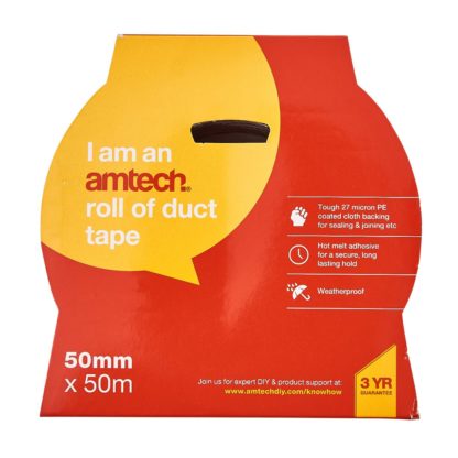 Fita Americana Adesiva 50mmx50mt - Prateada