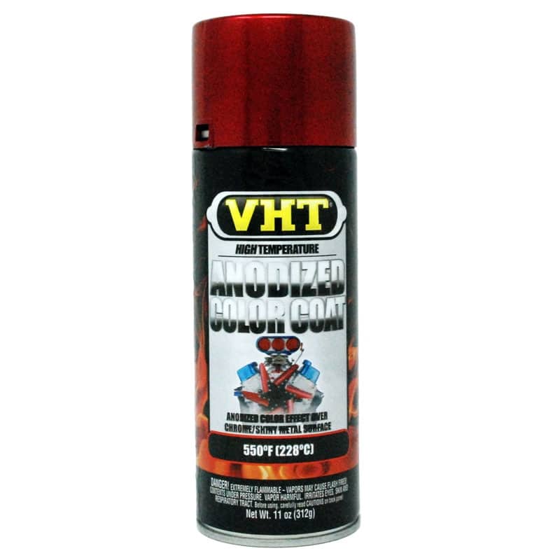 VHT TINTA ANODIZADA VERMELHA - ALTA TEMPERATURA
