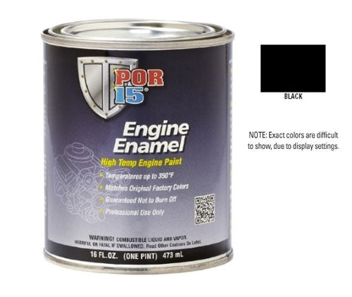 TINTA DE MOTOR - PRETO (ENGINE ENAMEL) 473ML