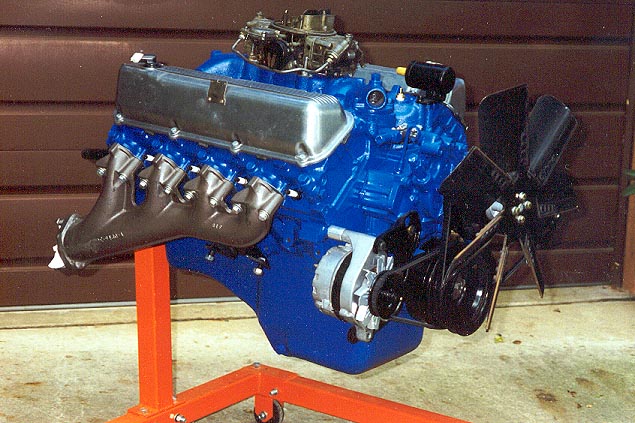TINTA DE MOTOR - AZUL FORD (ENGINE ENAMEL) (473ML)