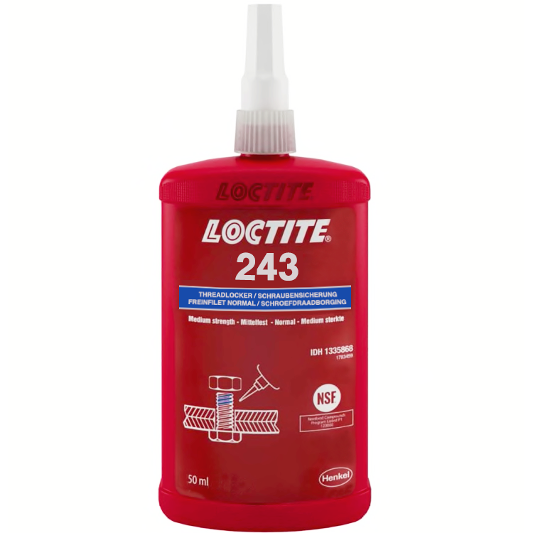 LOCTITE® 243 FIXADOR DE ROSCAS DE RESISTÊNCIA MÉDIA 50ML