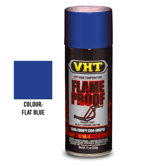 VHT FLAME PROOF PAINT FLAT BLUE (312G) - ALTA TEMPERATURA