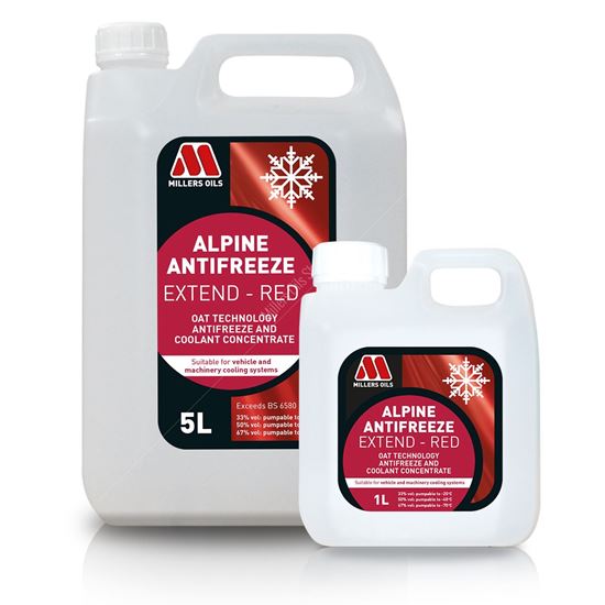 Alpine Antifreeze Extend Concentrado Vermelho - 5L