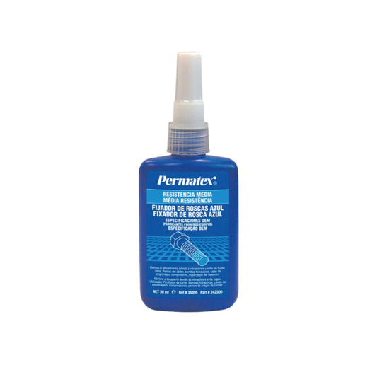 FIXADORES DE ROSCAS DE RESISTÊNCIA MEDIA AZUL 50 ML