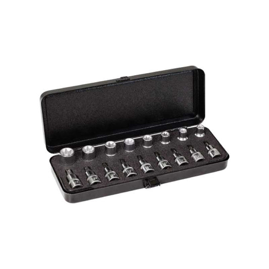 ELORA 770-TXE – Jogo de Chaves de Caixa TORX® 1/2" 17 Peças