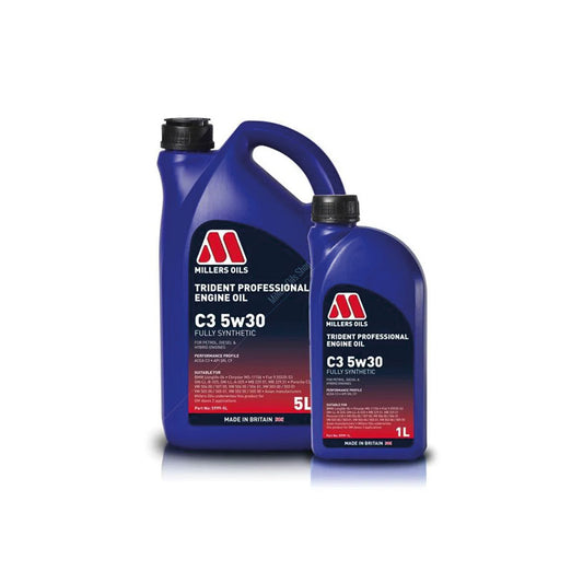 ÓLEO MOTOR TRIDENT PROFISSIONAL C3 5w30