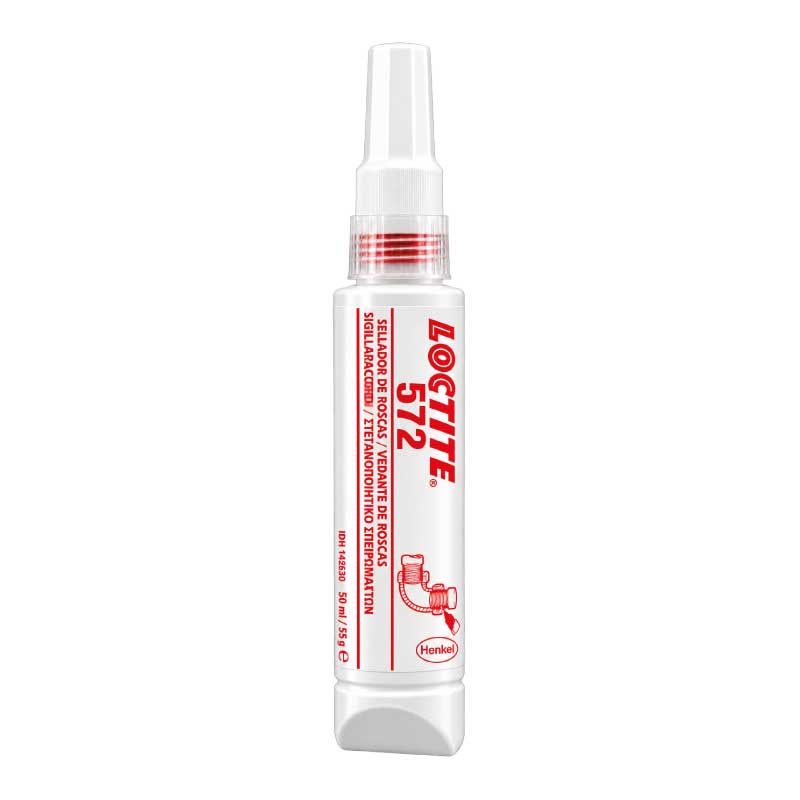 LOCTITE® 572 Vedante de Roscas 50 ml para Roscas Metálicas