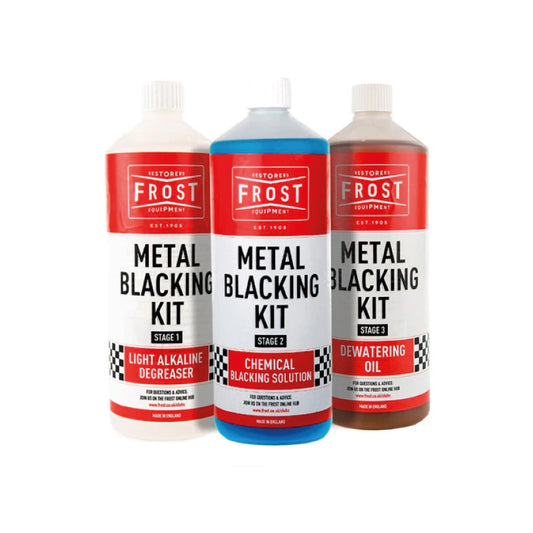 KIT DE ESCURECIMENTO DE METAL PRETO QUÍMICO