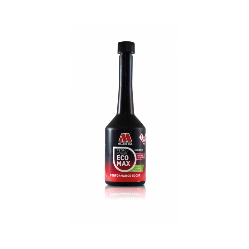 Millers Oils Petrol Power ECOMAX One Shot 250 ml | Aditivo Gasolina com Aumento de Octanas