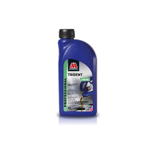 ÓLEO MOTOR TRIDENT SEMI-SINTÉCTICO 10w40 - 1LT