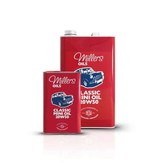 Millers Oils Classic Mini Oil 20W-50 | Óleo Mineral para Mini Clássico
