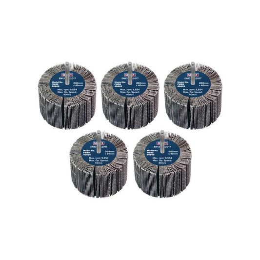 Sealey FW5025605 – Roda de Lixa Flap 50 x 25 mm Grão 60