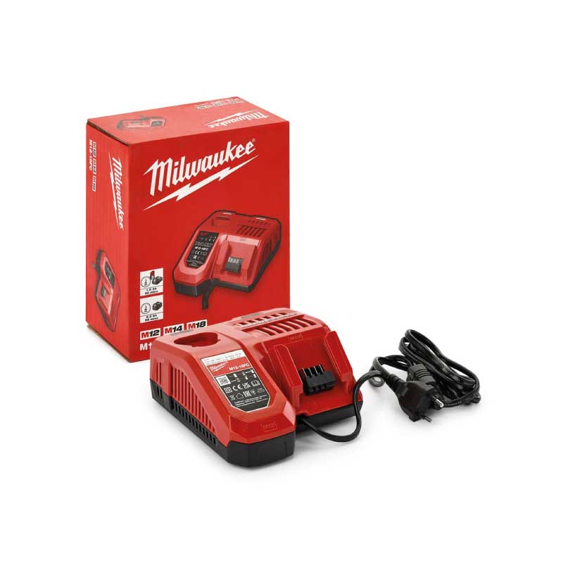 Milwaukee M12-18 FC – Carregador Rápido M12 M14 M18