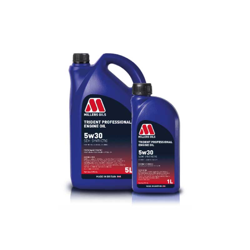 Millers Oils Trident Professional Semi-Sintético 5W-30 | Óleo de Motor Full SAPS