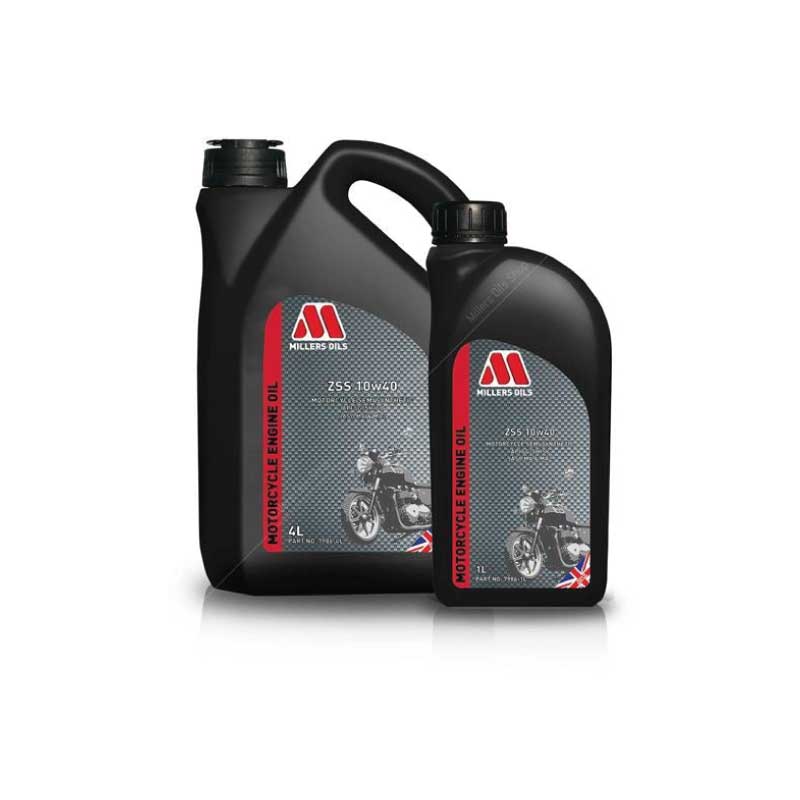 Millers Oils ZSS 10W-40 | Óleo Semi-Sintético para Motociclos 4 Tempos
